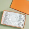 Traje de Café de Porcelana Hueso Estilo Europeo Transfronterizo Taza de Pareja 6 Tazas 6 Platos 3 Lujo Ligero Retro Té de la Tarde Regalo para el Hogar