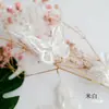 Parches de Tela, Accesorios de Mariposa, Bordado de Doble Capa, Encaje Colorido, Decoración de Agujeros, Ropa, Collar DIY 3D