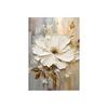 Sofá Fundo Arte Flor Pendurada Pintura Moderna Luz Luxo Piso Pintura a Óleo Corredor Sala de Estar Sentido Avançado Pintura Decorativa