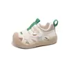 Sandalias para Caminar para Niños Pequeños 2026 Verano Huecas Zapatos para Caminar para Niñas Suela Suave Antideslizante Zapatos para Bebé para Interiores Niños