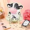 Moldura de Foto de Vaca em Acrílico para Novo Produto Transfronteiriço Livro de Convidados Borboleta Livro de Convidados Festa Moldura de Foto de Bebê Ornamentos Decorativos