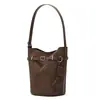 2025 Nova Bolsa de Ombro de Grande Capacidade para o Outono e Inverno Couro Fosco Bolsa Saco Retro de Axila Bolsa Feminina de Alto Padrão