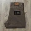 Pantalones Vaqueros Casuales Rectos de Verano 2026 Finos de Tencel Transpirables con Textura de Bambú Elásticos Sedosos Antiarrugas de Cinco Bolsillos para Hombre