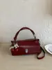 Bolsa Quadrada Pequena de Mão com Fivela Estilo Coreano Luxo Leve Feminina 2026 Nova Simples Versátil Bolsa Transversal Bolsa de Ombro Único para o Trabalho