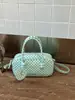 Bolsa de Bolinha Estilo Coreano Doce para Meninas Bolsa de Bowling para Mulheres 2026 Verão Nova Tendência Moda Grande Capacidade Bolsa de Ombro
