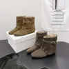 Botines de Cuero con Remaches Retro Decoración para Mujer Otoño Nuevo Suela Plana Punta Cuadrada Botas Adelgazantes Temperamento Versátil Botas de Moda
