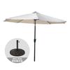 Área escénica exterior Parasol Protector solar Sombrilla de paja simulada con luces solares Playa Hotel Casa de huéspedes Puesto Parasol protector solar