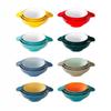 Cuenco de fideos de doble oreja Xiangyuan Meimamine, cuenco para sopa, cuenco comercial Malatang, cuenco de porcelana imitación Maocai, olla fragante Malatan, cuenco grande