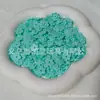 50-100 gramos de bloque de construcción de pétalos de seis hojas bola de relleno hecha a mano, slime transparente de color sólido, materiales para manualidades de transmisión en vivo
