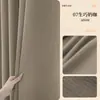 Cortinas Shaoxing Keqiao Chenilla Blackout Futuro Brillante Cortinas Jacquard Blackout Sala de Estar Dormitorio Cortinas Fábrica