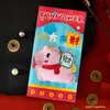 2026 Año Nuevo Dibujos Animados 3D Felpa Sobre Rojo Año del Caballo Bolsa de Dinero de la Suerte Muñeco Lindo Festivo Festival de Primavera Sobre Rojo Infantil