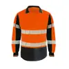 Ropa reflectante plateada brillante, camiseta reflectante, chaleco de seguridad, para sitios de construcción, guardia nocturna, seguridad contra incendios y asistencia a la conducción; uniforme de seguridad para la construcción