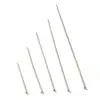 200/Pacote 20-70mm aço inoxidável T-pin agulha chata DIY materiais para fazer joias acessórios atacado
