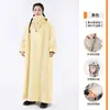 Impermeable para Vehículos Eléctricos, Impermeable de Montaje Integrado para Tormentas de Cuerpo Completo con Mangas, Impermeable Extendido a Prueba de Tormentas para Bicicletas Eléctricas Eva