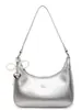 Transfronterizo 2025 Nuevo Bolso Dumpling Nicho Moda Textura Un Solo Hombro Bandolera Bolso de Mano Bufanda de Seda Lazo Trendy