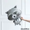 Globos para Fiesta Temática de Animales de la Jungla Estilo Caricatura Decoración para Fiesta de Primer Cumpleaños Erizo Zorro Mapache Ardilla Globos