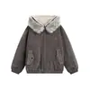 Chaqueta de Algodón Versátil de Moda Nueva de Invierno P125 Especial Sin Diferencia de Precio-Hy8591 Estilo Japonés Base Blanca