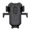 Suporte de Celular Móvel Transfronteiriço Painel de Navegação de Carro Painel de Bloqueio Automático TPU Ventosa em Cascata Suporte de Celular para Carro