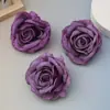 Flores de seda hechas a mano, rosas artificiales realistas, flores artificiales de alta gama, regalo para el Día del Maestro, decoración floral
