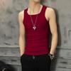 Chaleco Deportivo para Hombre Cuatro Estaciones Color Camiseta sin Mangas para Hombre Baloncesto Deportes Fitness Valla Chaleco Ajustado Trendy Camiseta