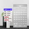 Gabinete Espesado de Acero Inoxidable, Gabinete Médico, Gabinete Multicompartimento, Mesa Dispensadora para Uso en Clínica y Hogar, Gabinete con Cajones Múltiples