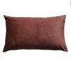 Nueva funda de almohada de terciopelo de color sólido más vendida en Amazon Tmall Jingdong Pinduoduo funda de almohada de terciopelo holandés para la cintura