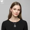 Colgante de brújula Knn-1010 Dibujos animados Moda Transfronteriza Europea y Americana Tendencia Retro Collar de Gama Alta Joyería