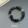 Traje de Pulsera Mejor Amigo de Pareja Caliente Diseño Nicho Retro para Mujer Pulsera Estética China para Hombre y Mujer