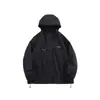 Jaqueta de Marca de Moda de Rua Japonesa Masculina Outono e Inverno Novo Corta-vento Estilo Vibe À Prova de Vento Solta Versátil Casal Estilo Hong Kong