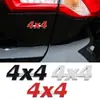 Adecuado para calcomanías de metal para carrocería 4X4 todoterreno calcomanías de decoración exterior personalizadas modificadas calcomanías de decoración tridimensional 3D logo de tracción en las cuatro ruedas cola