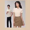 2025 Nueva Camiseta de Manga Corta para Hombre Verano Nueva Transpirable y Amigable con la Piel Juvenil Camisa Polo de Negocios Estilo Caliente de Exportación