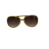 Nuevas Gafas Divertidas Retro de Elvis Chapadas en Oro para Fiesta de Cumpleaños, Baile de Graduación, Fiesta Festiva, Gafas Decorativas 25