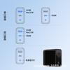 40W EE. UU.. Cargador Plegable Estándar de Nitruro de Galio 1C1A Multi-Protocolo PD20W + QC3.0 Doble PPS Carga Rápida Independiente