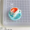 Plato para Postre de Pastel Pegamento en Crema Imán para Nevera DIY Funda de Teléfono Accesorios para el Cabello Diadema Colgante Accesorios de Resina Adornos