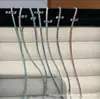 Pulseira Trançada Ultra Fina de Verão, Simples e Versátil, Toda em Prata de Lei S925, Pulseira de Corda Colorida Empilhável da Sorte em Prata de Lei