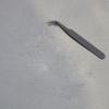 Pinzas de Precisión de Acero Inoxidable Engrosado Negro Plata Desmontaje Mantenimiento de Máquina Recogida de Pelo Nido de Pájaro Arte de Uñas Clip para Injerto de Pestañas Postizas