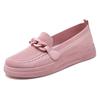 Zapatos para Mujer 2026 Nuevo Modelo Exportación Zapatos para Mujer Cómodos Tejido Volador Zapatos Mamá Sin Cordones Cómodos Transfronterizos Zapatos Individuales para Mujer