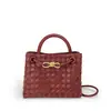2025 Otoño Nuevo Bolso de Compras Grande con Lazo Esmerilado Diseño Nicho Bolso de Mano/Hombro Cruzado para Mujer