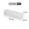 Caja de Almacenamiento de Fideos Rectangular de Plástico para Refrigerador, Caja de Conservación de Alimentos con Tapa, Caja Sellada para Alimentos Granos Fideos Secos de Cocina