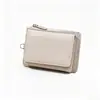 Nueva cartera corta de mujer estilo japonés con múltiples ranuras para tarjetas, monedero versátil de gran capacidad