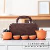 Juego de Té Kung Fu de Lujo Ligero Juego Pequeño Portátil Cerámica Gruesa Jiangshan Exterior Taza Express Regalo de Acompañamiento de Negocios Venta al por Mayor Impresión
