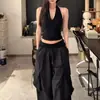 Atuendo de chica hot estilo coreano: un conjunto completo de vestido tipo camisola y falda corta, nueva colección de verano 2026