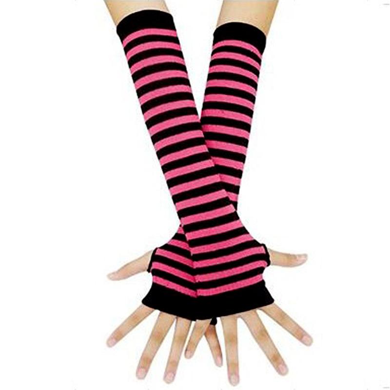 Black-Punk-long-Fingerless-Glo