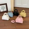 Bolso de Hombro Individual de Color Sólido de Moda de Diseño de Nicho para Mujer, Nuevo Bolso de Mano Cruzado de Moda 2026 para Viajes