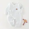 Set de 2 piezas enviado al azar para liquidaciónMameluco de mariposa 100% algodón Clase A para bebé e infante, todas las estaciones
