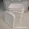 Cubo Cuadrado de Plástico Fuhang Estilo Americano 20L, Cubo Cuadrado de Boca Ancha 20L, Cubo Cuadrado para Pintura, Cubo para Pesticidas