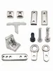 Piezas de fijación para brazo robótico Bloque en L orificio único orificio doble orificio de cinco tuercas tira de aluminio bloque de fijación soporte de ventosa accesorios de moldeo por inyección