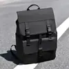 2026 Nova Mochila de Viagem Casual Masculina de Grande Capacidade Bolsa para Computador Cor Sólida Mochila Estudantil Atacado Transfronteiriço Masculino