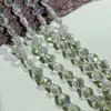 Venda Direta da Fábrica de Contas Soltas de Cristal Super Brilhantes de Trevo de Quatro Folhas Materiais para Miçangas de Pulseira e Colar DIY Feito à Mão Semi-Acabados