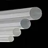 Acrílico Plexiglass Barra Transparente Material para Modelo de Construção Barra Redonda Material para Modelo de Mesa de Areia Materiais para Artesanato DIY